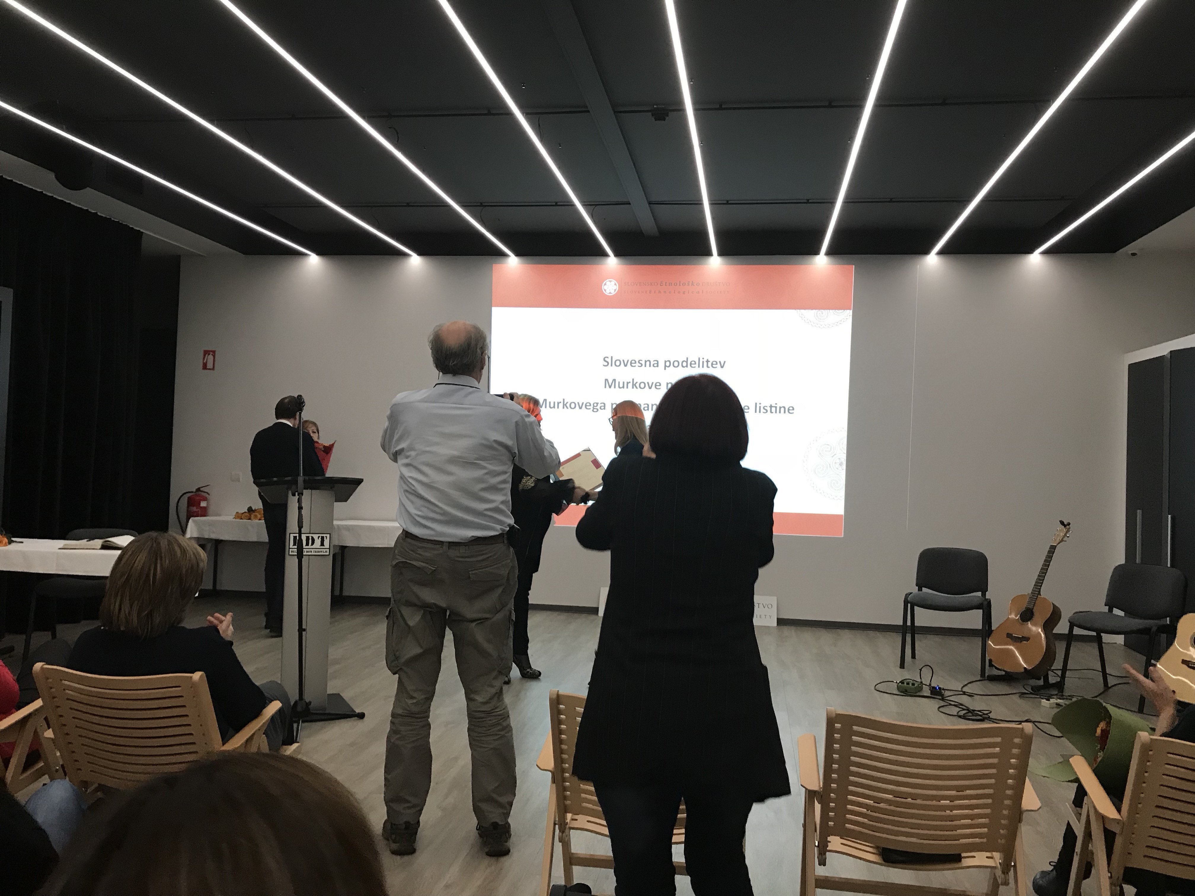 Podelitev Murkove nagrade, priznanja in listine za leto 2018. Foto: dr. Anja Moric.