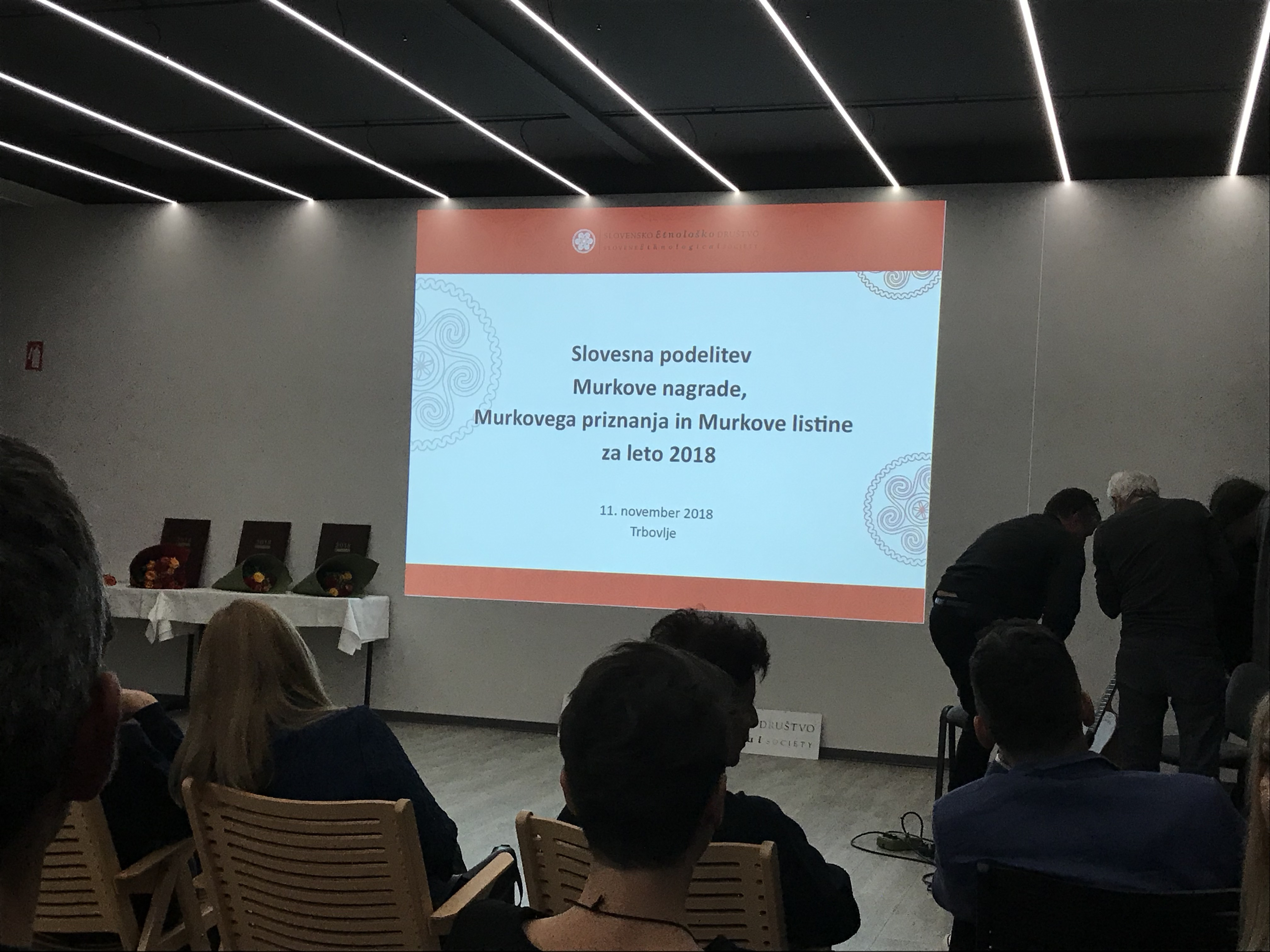 Podelitev Murkove nagrade, priznanja in listine za leto 2018. Foto: dr. Anja Moric.