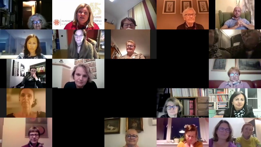 Posnetek spletne prireditve podelitev Murkovih nagrad 2021