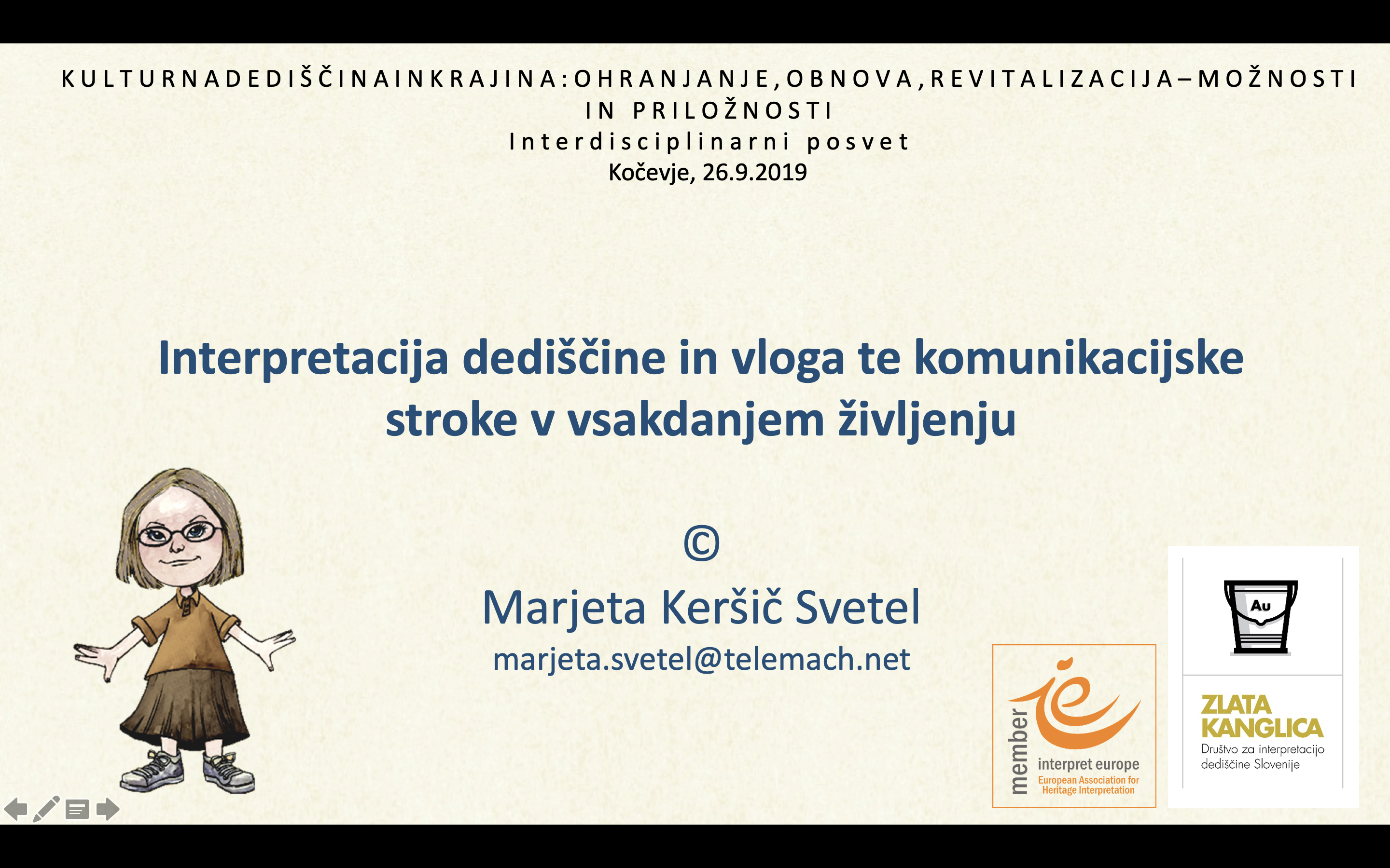 Posvet Kulturna dediščina in krajina: ohranjanje, obnova, revitalizacija - možnosti in priložnosti