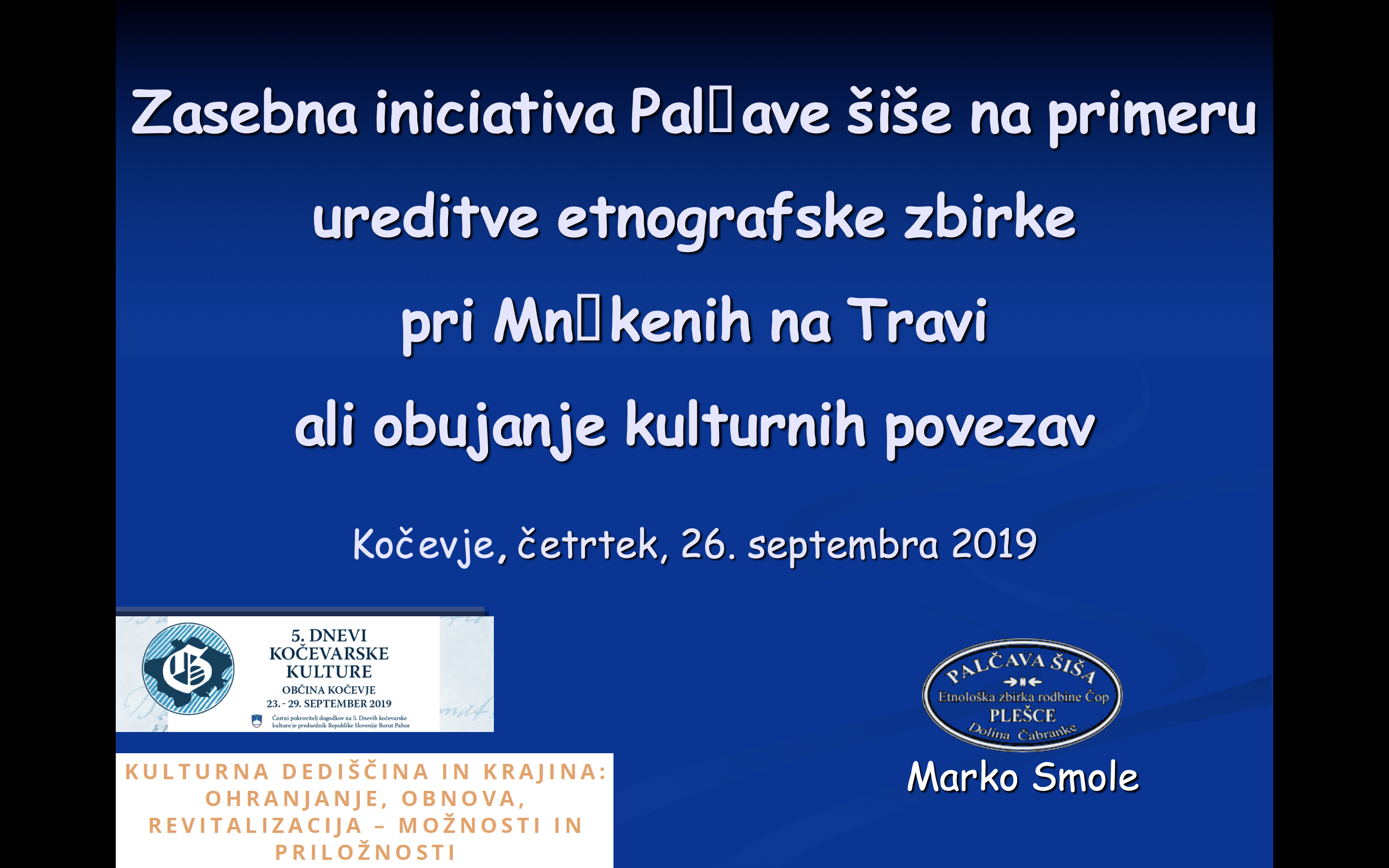 Posvet Kulturna dediščina in krajina: ohranjanje, obnova, revitalizacija - možnosti in priložnosti