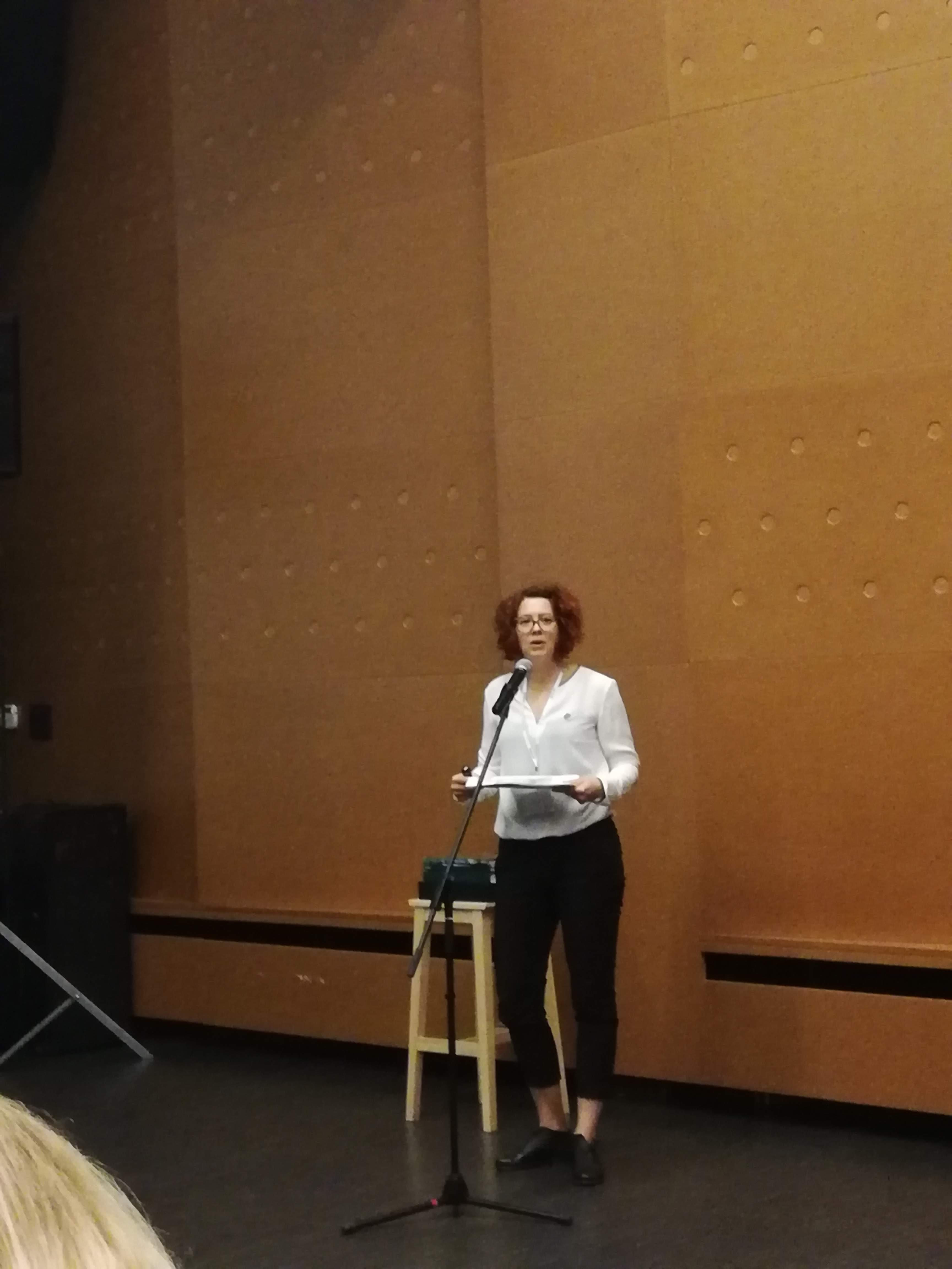 Katja konečnik_Kulturna dediščina in krajina: ohranjanje, obnova, revitalizacija - možnosti in priložnosti. Foto: Zora Slivnik.