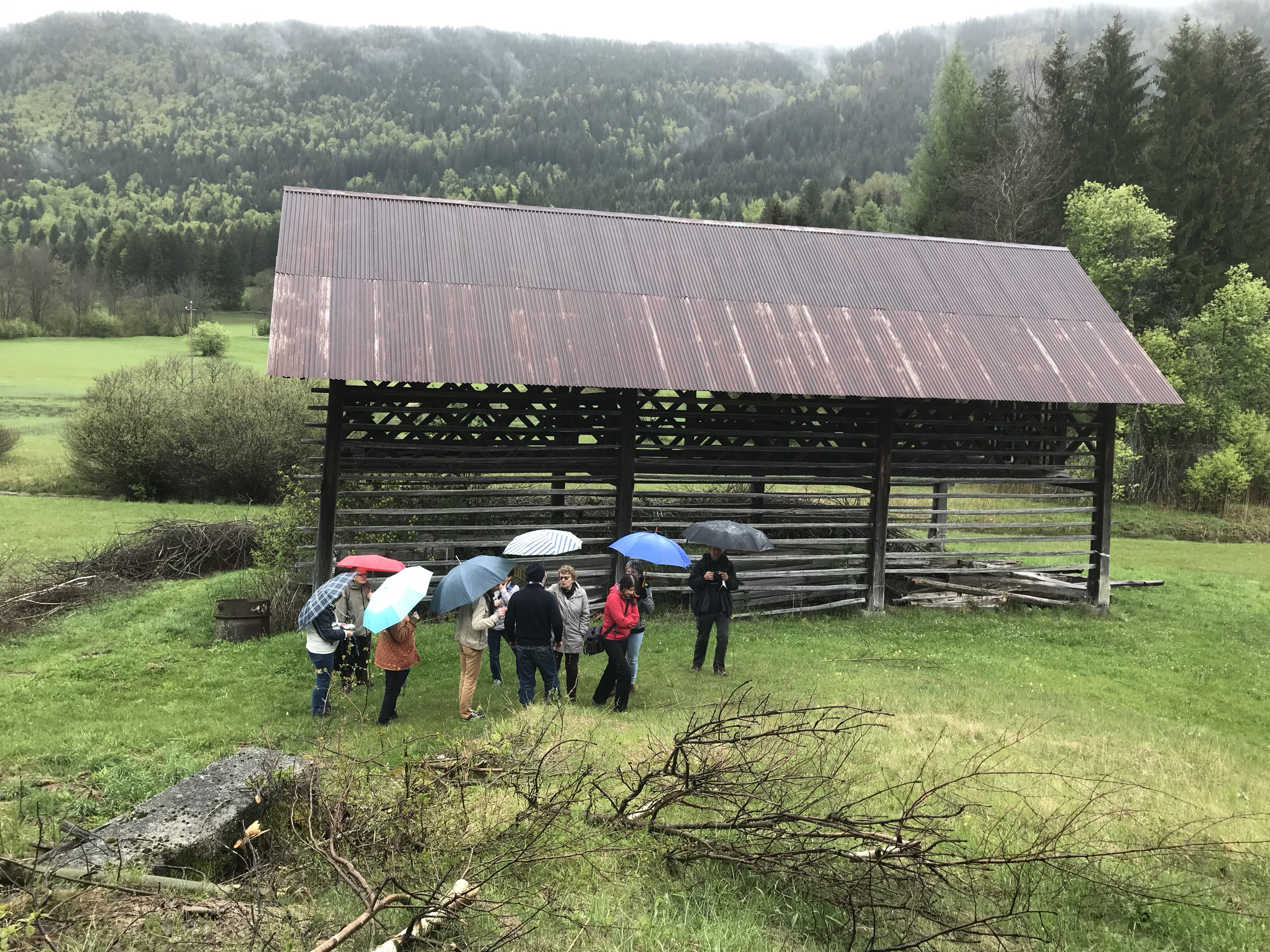 Posvet o ohranjanju kulturne dediščine Slovencev v Italiji, Bela Peč, 12.5.2019, Jalnova domačija, foto: dr. Anja Moric.