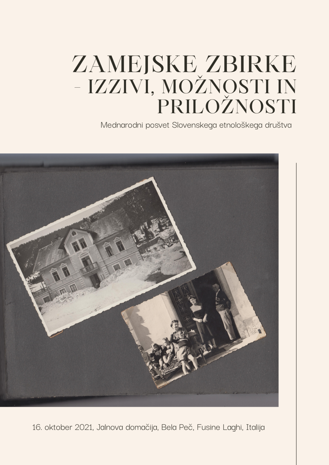 Posvet Zamejske zbirke - izzivi, možnosti in priložnosti