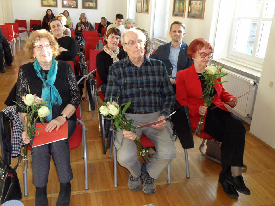 Častni člani SED. Foto: dr. Ivanka Počkar.