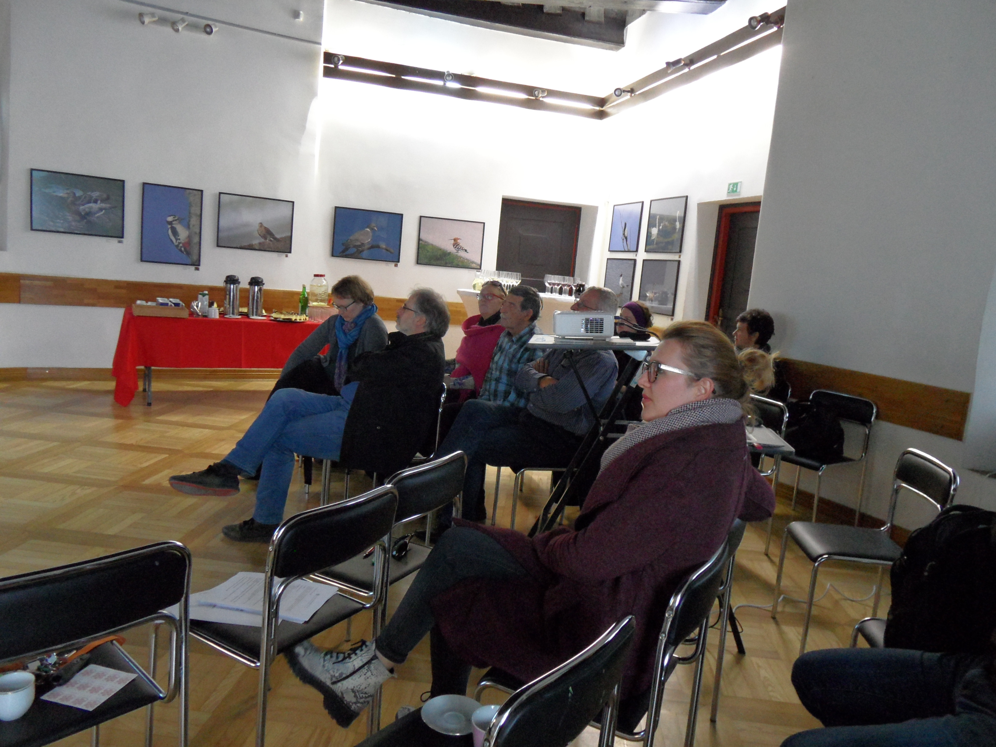 Zbor članov SED v Posavskem muzeju Brežice, 10.3.2020. Foto: dr. Ivanka Počkar