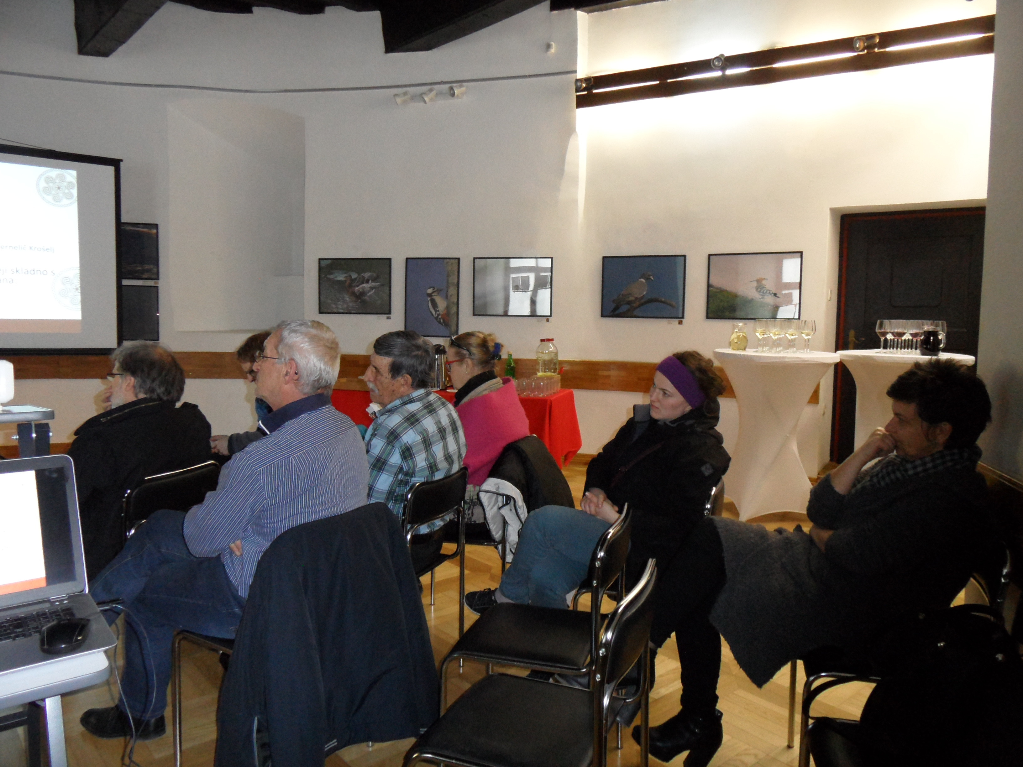 Zbor članov SED v Posavskem muzeju Brežice, 10.3.2020. Foto: dr. Ivanka Počkar