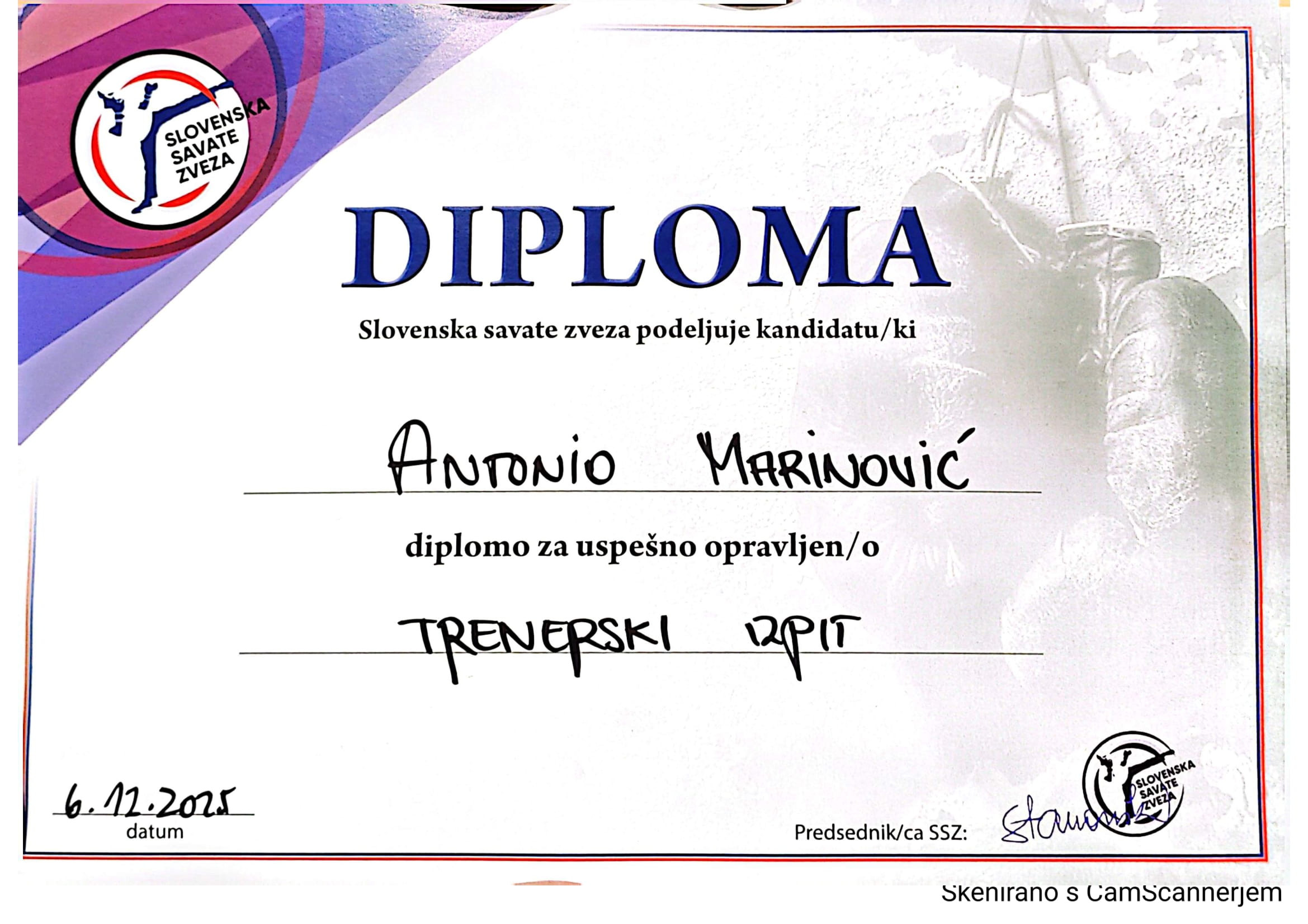 Prvi uradni savate seminar v okviru Slovenske savate zveze 6.12.2025