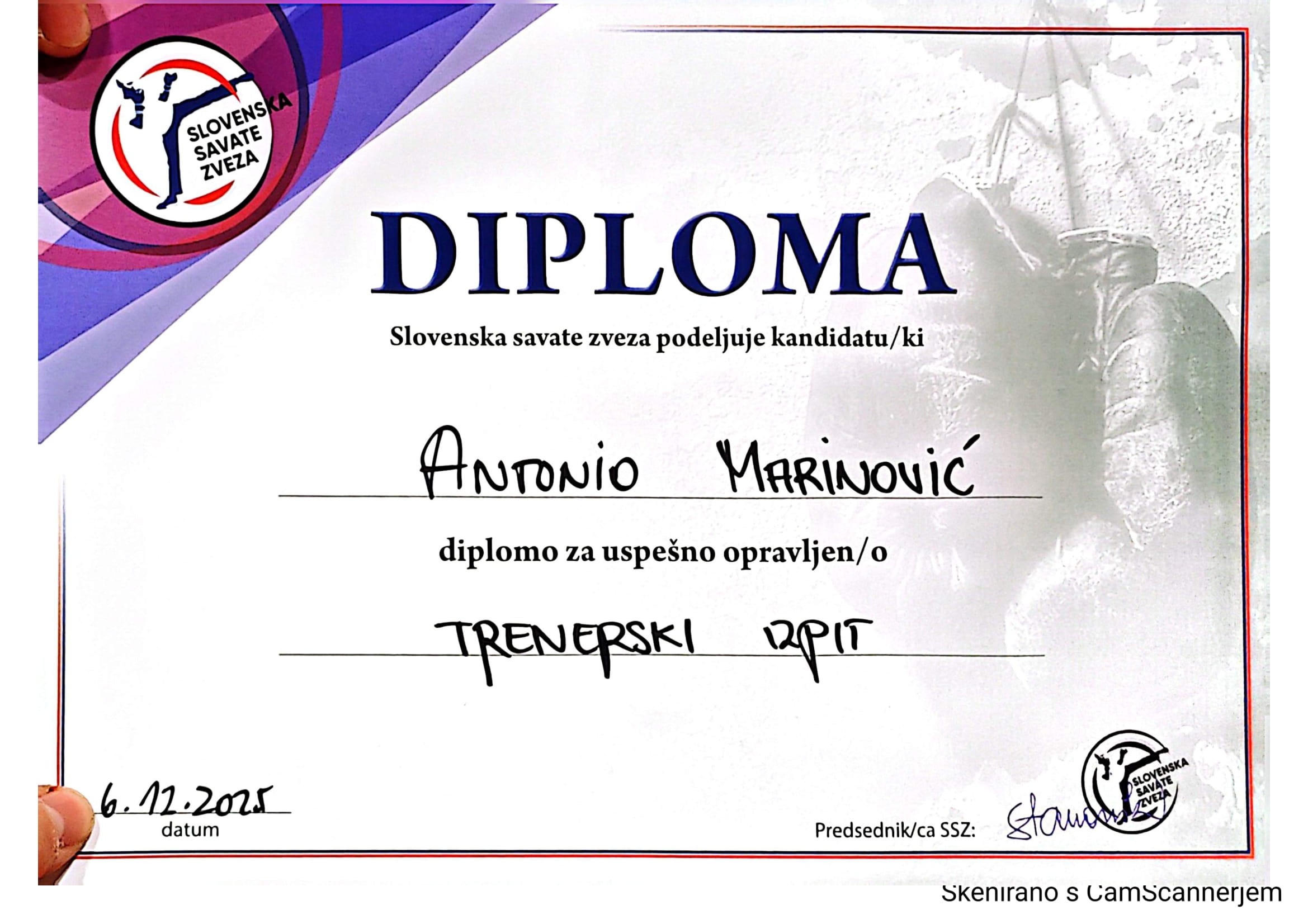 Prvi uradni savate seminar v okviru Slovenske savate zveze 6.12.2025