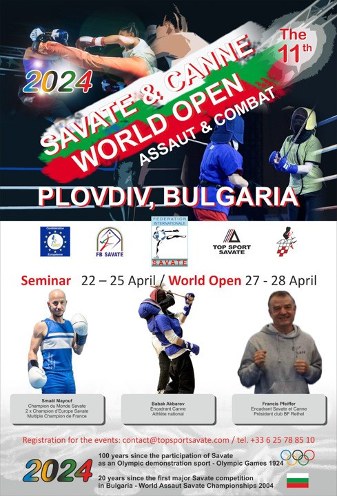 Savate klub Domžale na svetovnem pokalu v Bolgariji, tečaj samoobrambe in občni zbor