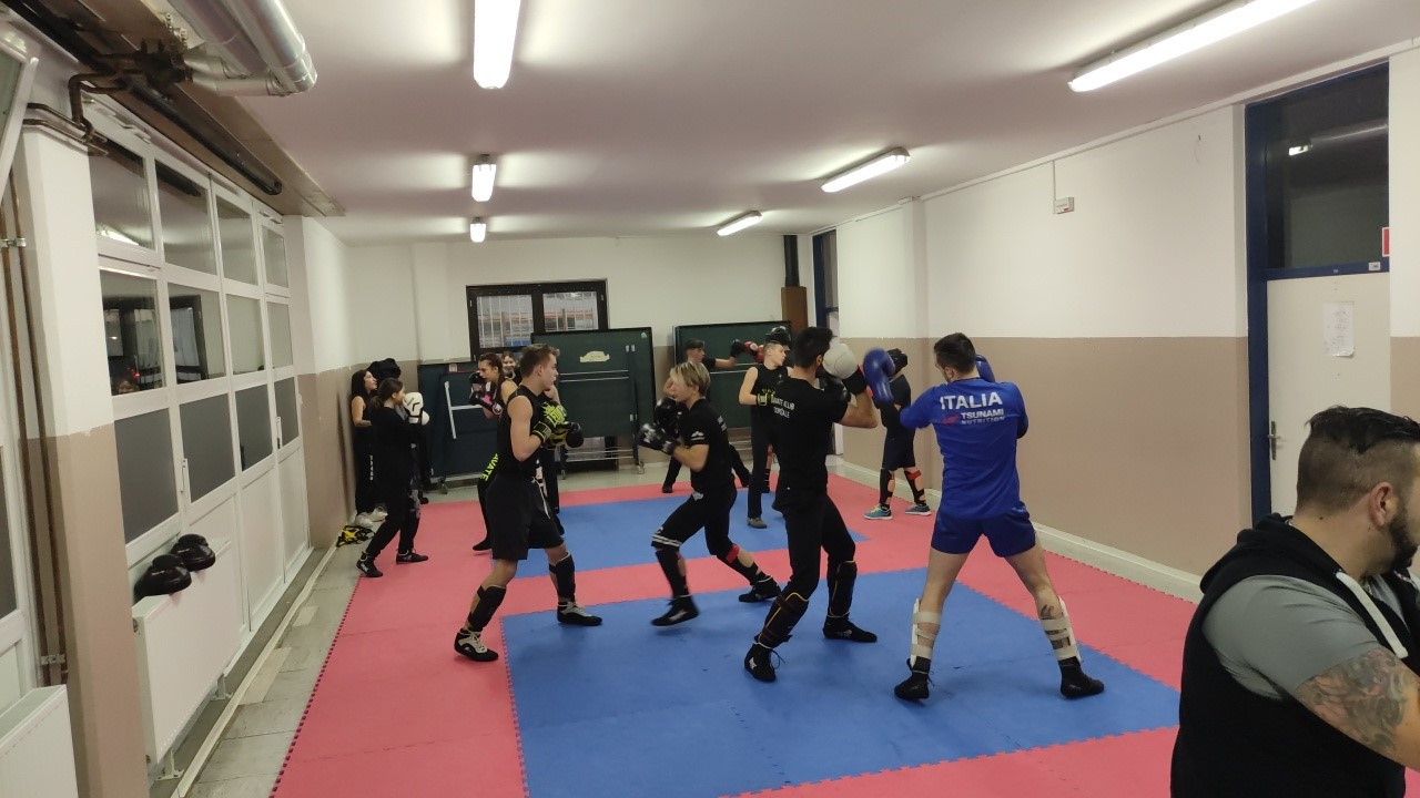 Trening z italijanskimi kolegi