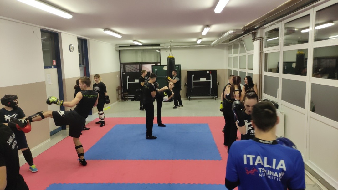 Trening z italijanskimi kolegi