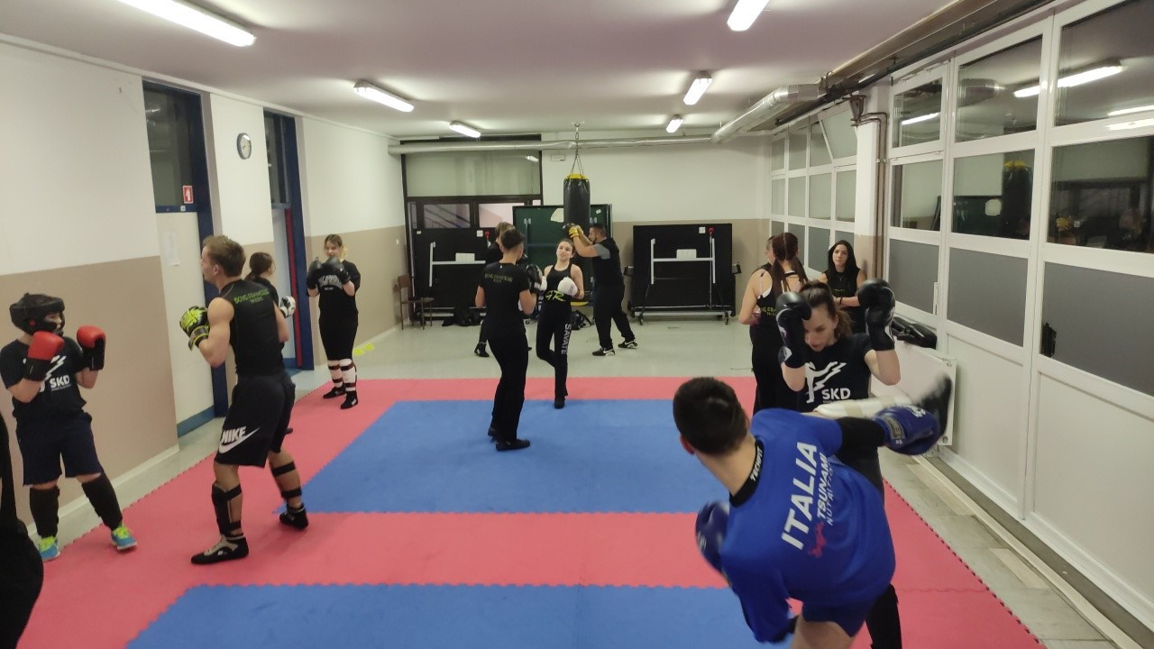 Trening z italijanskimi kolegi