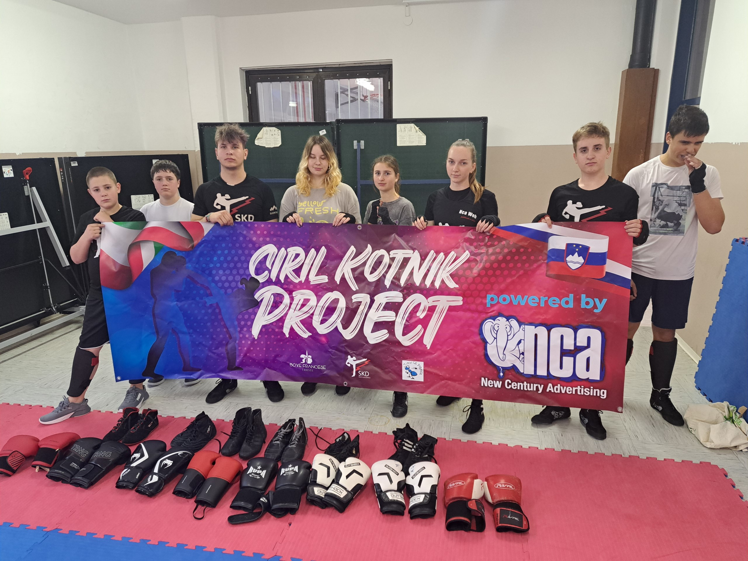 Trening z italijanskimi kolegi