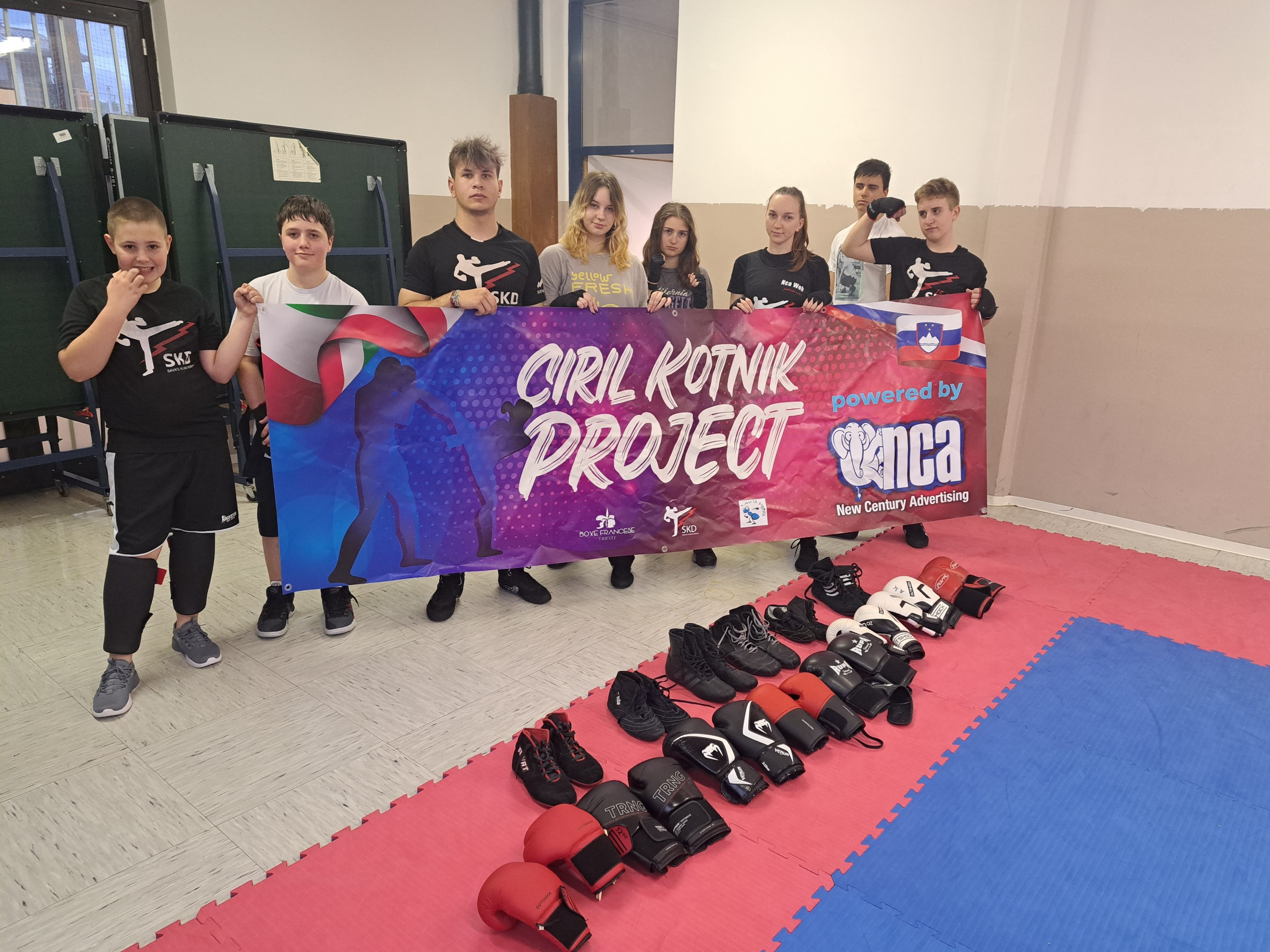 Trening z italijanskimi kolegi