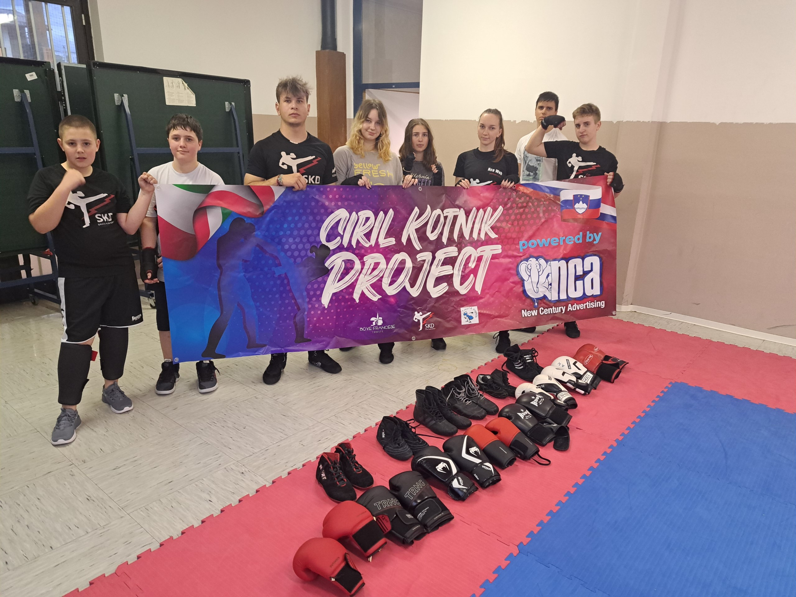 Trening z italijanskimi kolegi