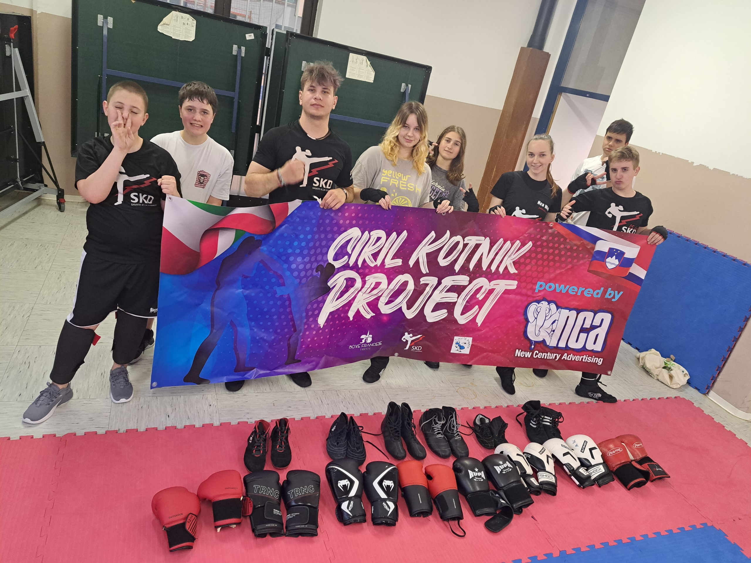 Trening z italijanskimi kolegi