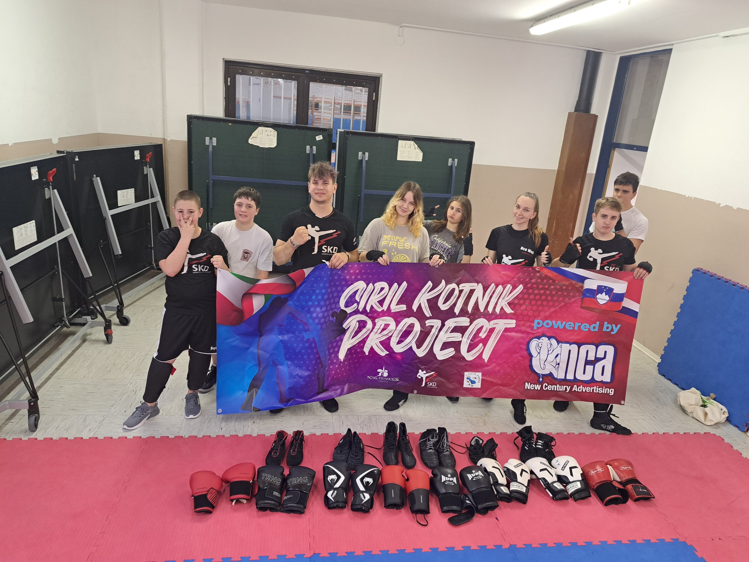 Trening z italijanskimi kolegi