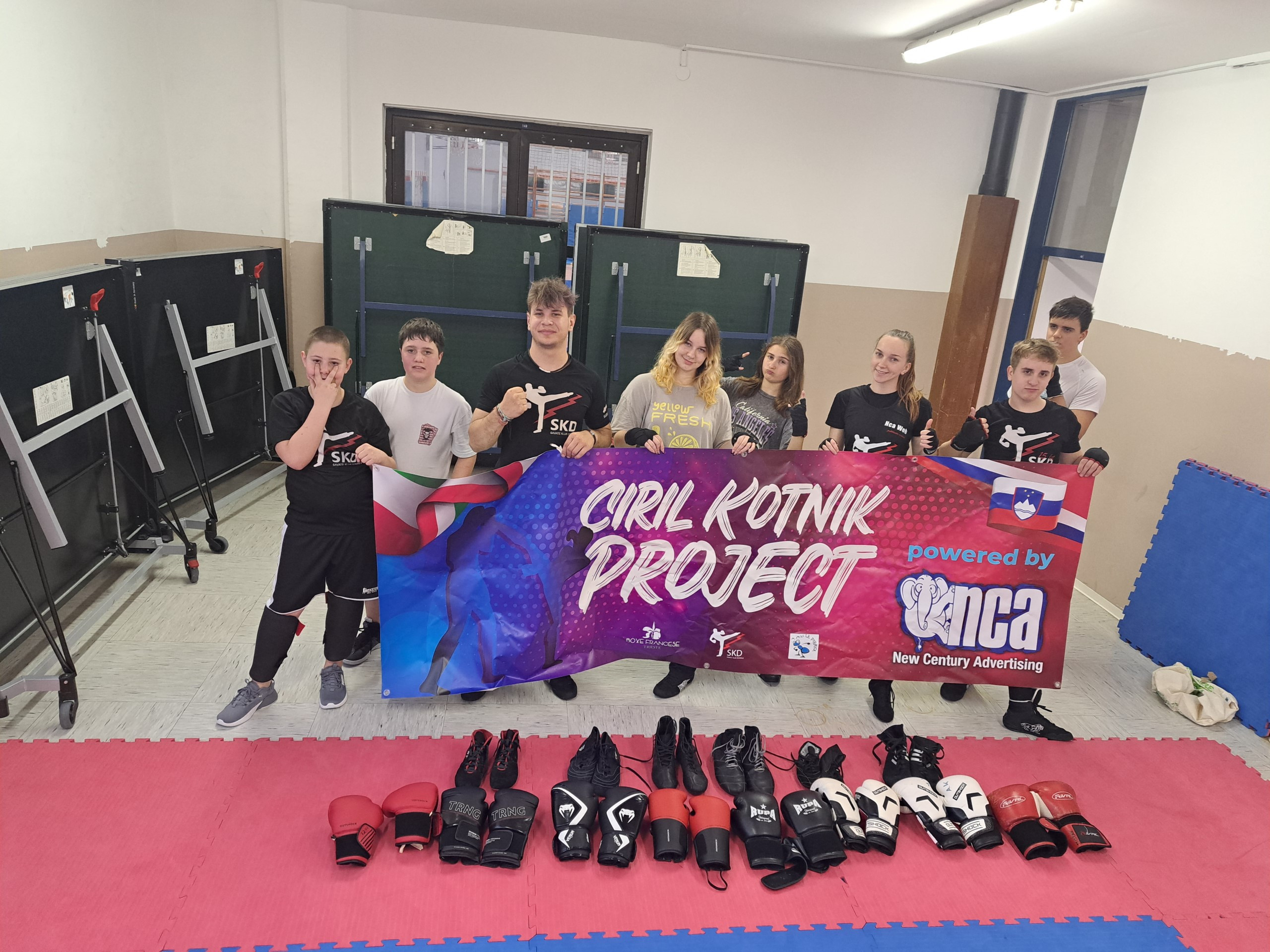 Trening z italijanskimi kolegi