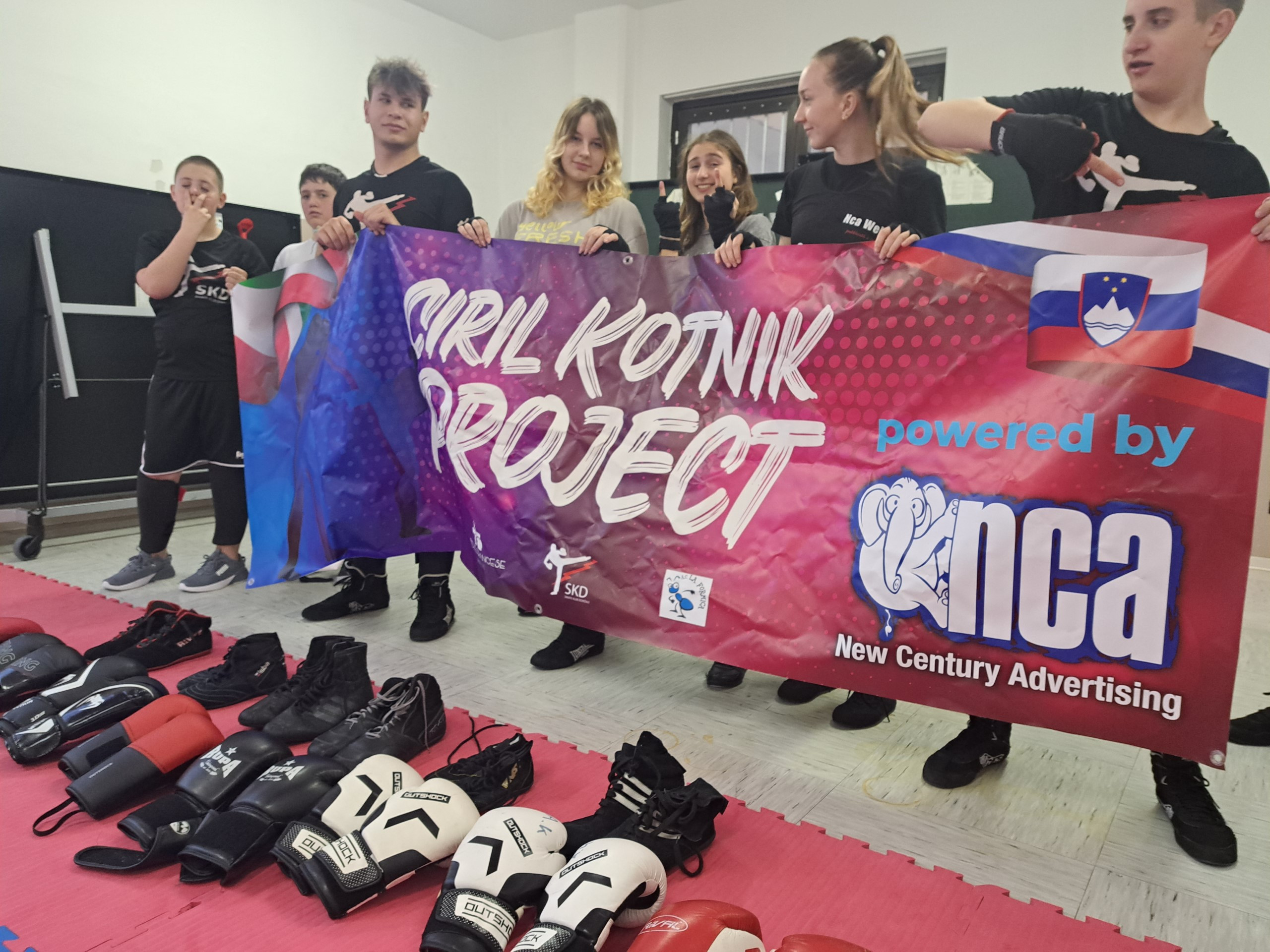 Trening z italijanskimi kolegi