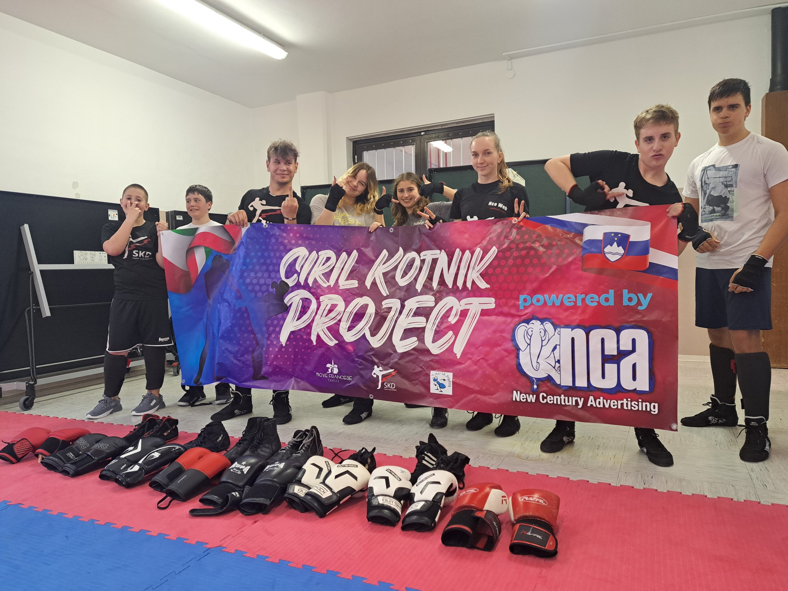 Trening z italijanskimi kolegi