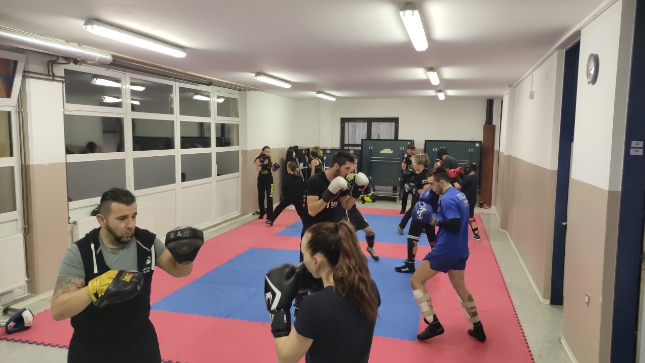 Trening z italijanskimi kolegi