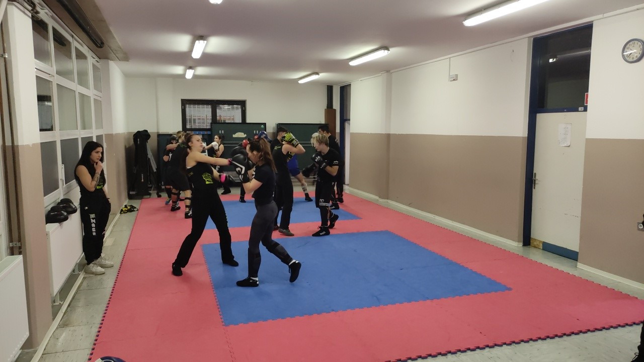 Trening z italijanskimi kolegi