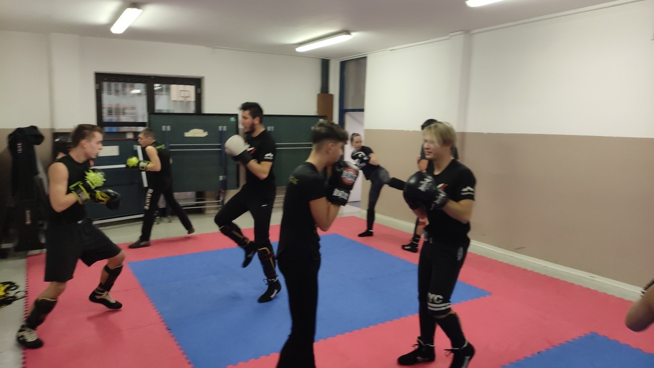 Trening z italijanskimi kolegi