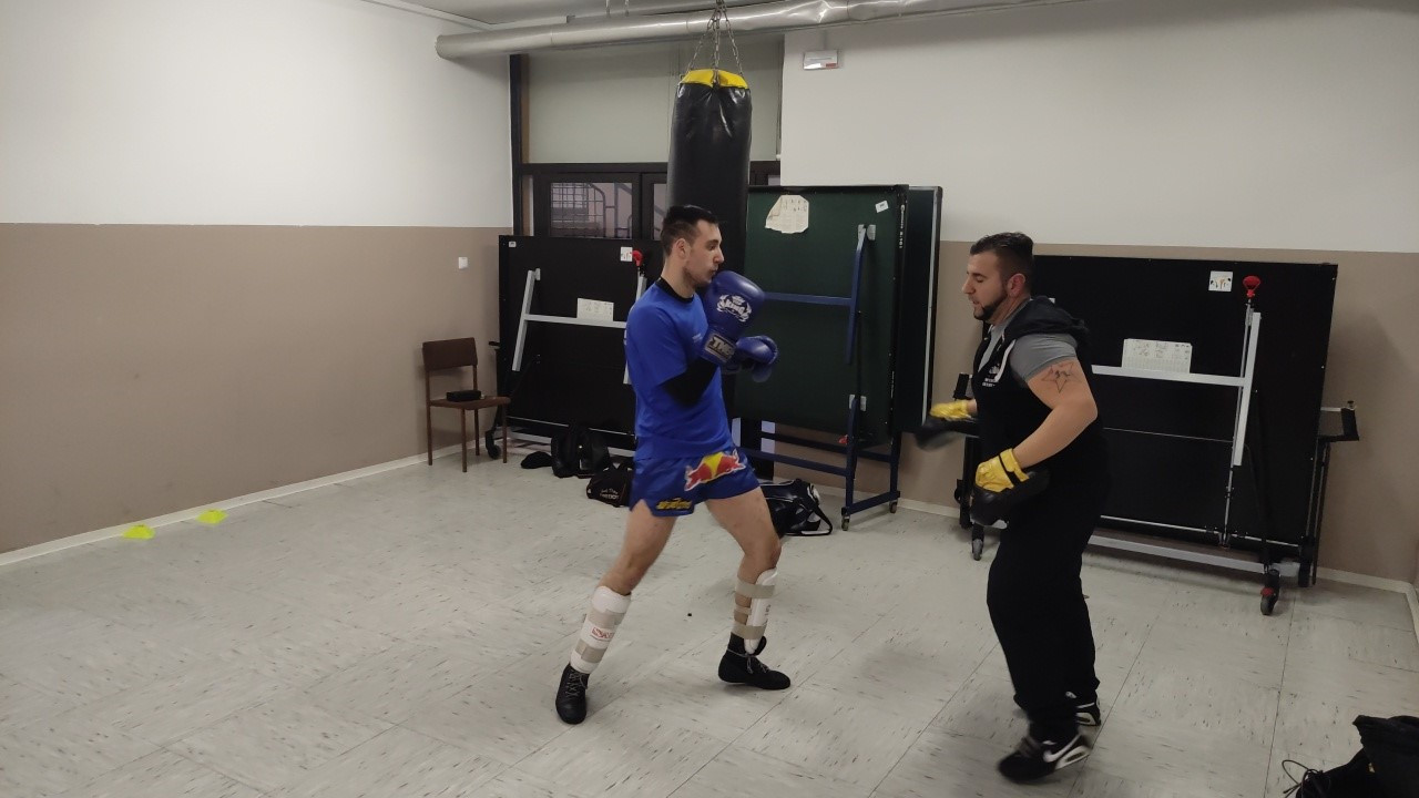 Trening z italijanskimi kolegi