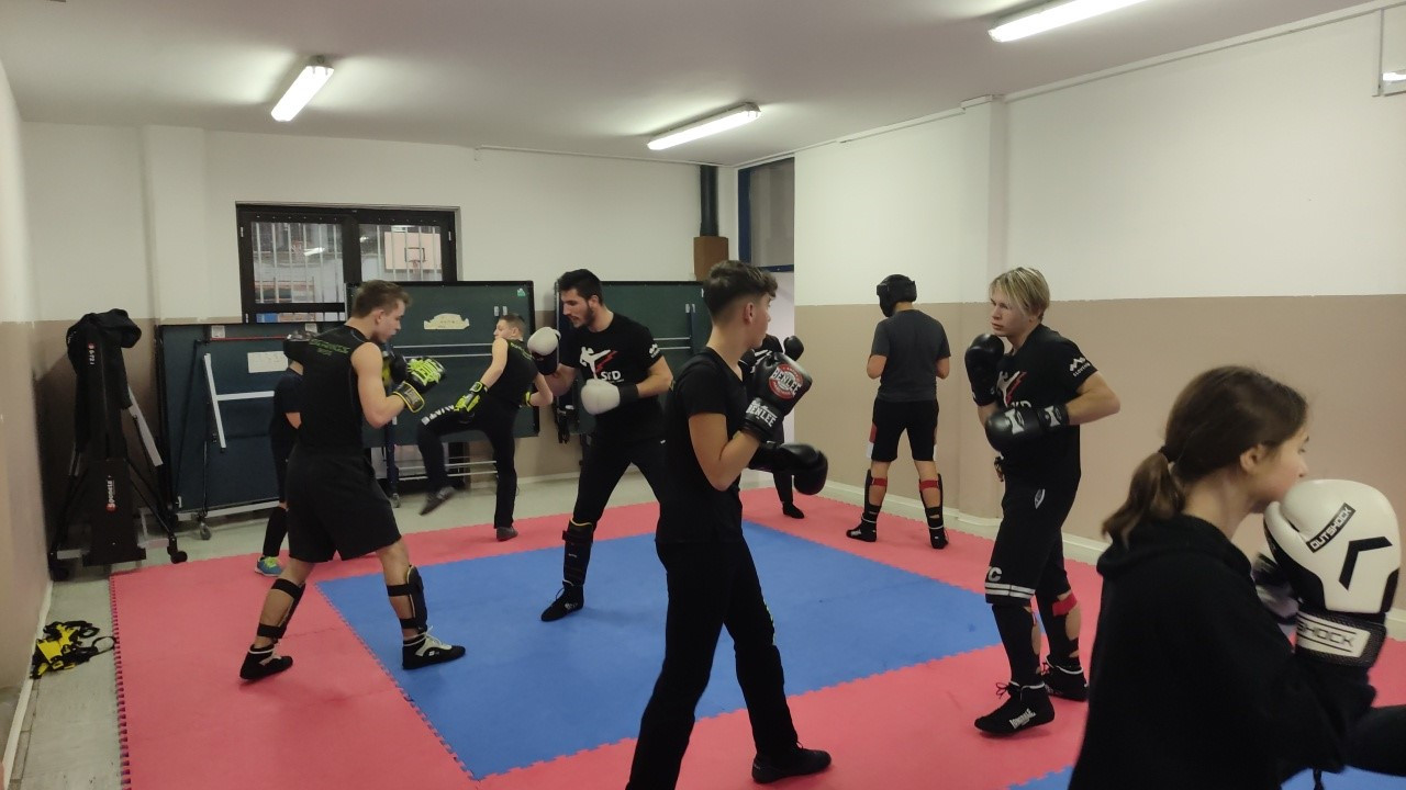 Trening z italijanskimi kolegi