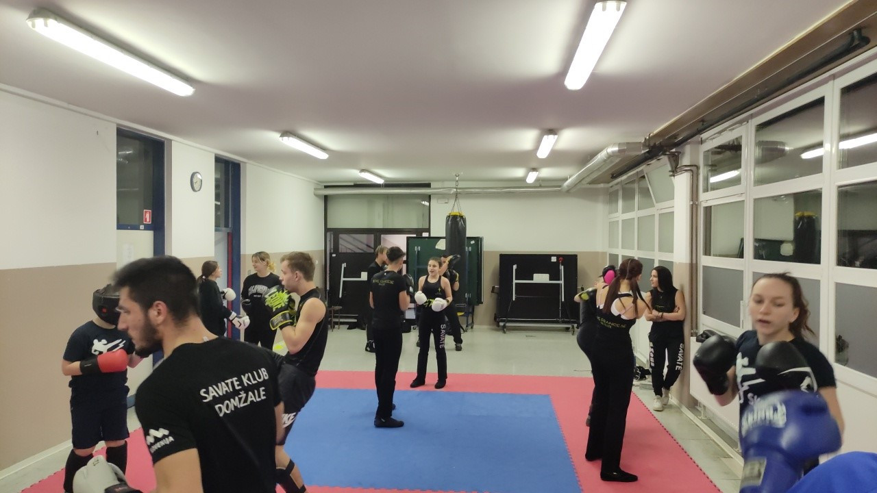 Trening z italijanskimi kolegi