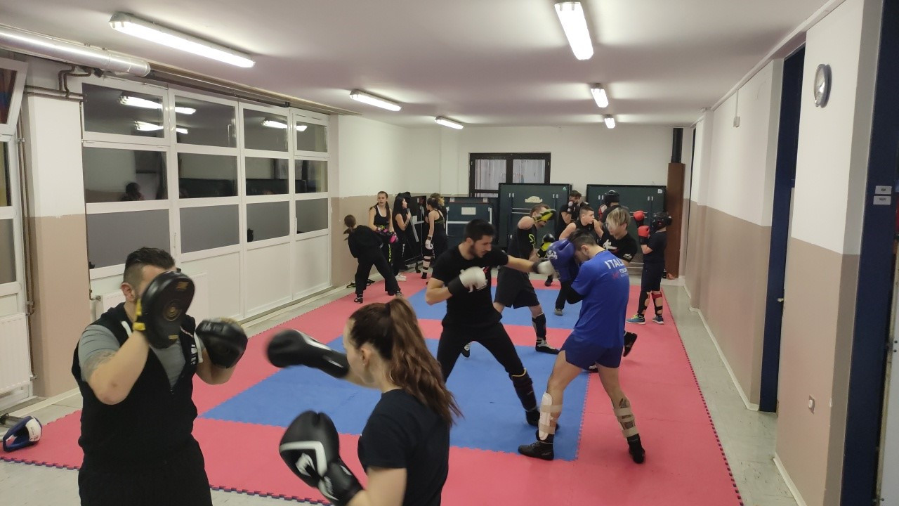 Trening z italijanskimi kolegi