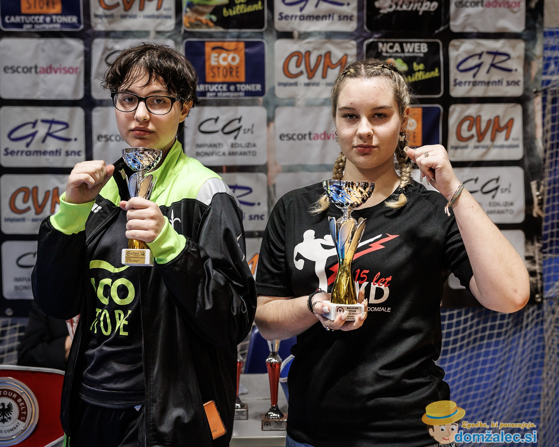 TRST – Dobrodelnega gala dogodka “Balkan Tour for Agmen” se je udeležil Savate klub Domžale