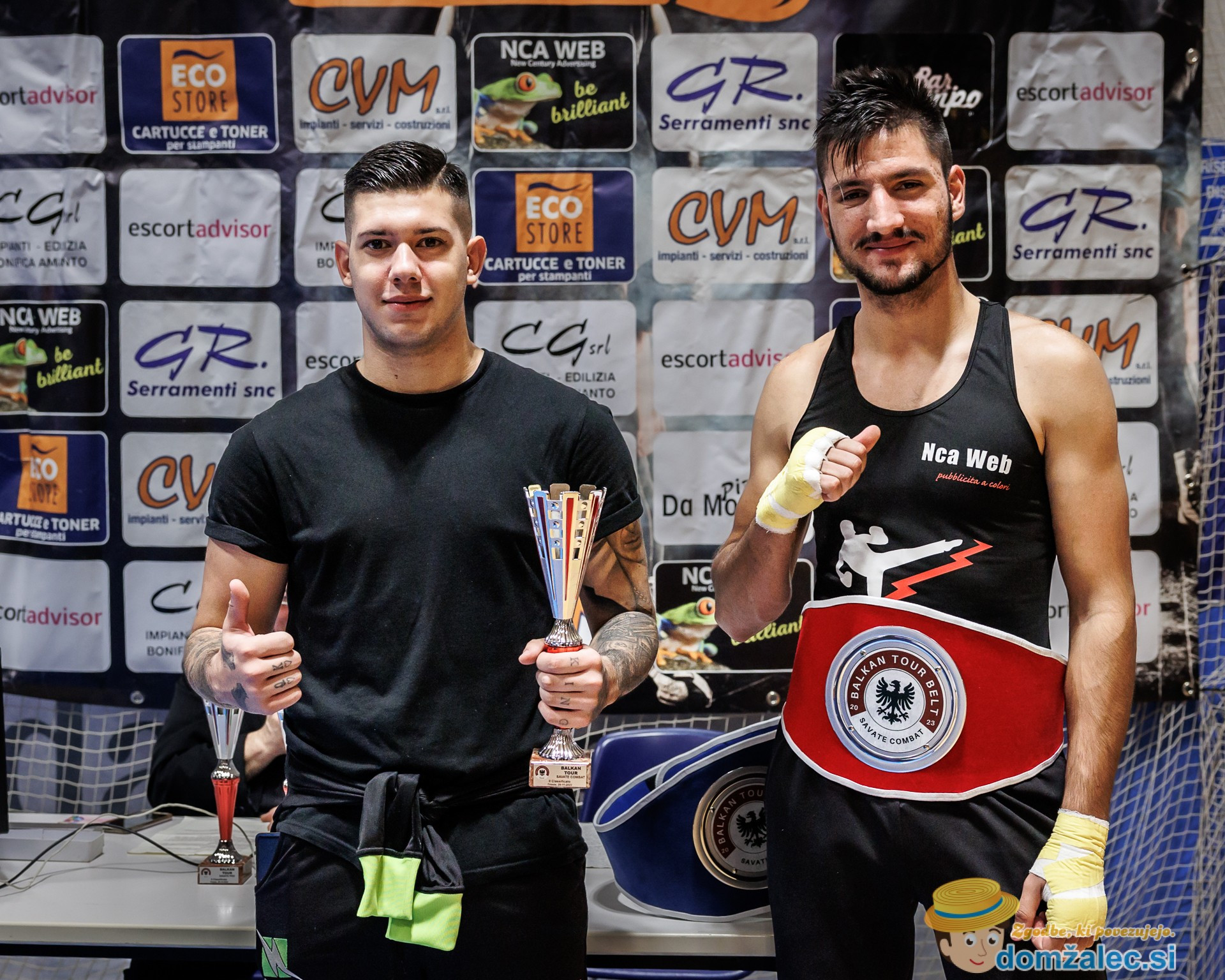 TRST – Dobrodelnega gala dogodka “Balkan Tour for Agmen” se je udeležil Savate klub Domžale