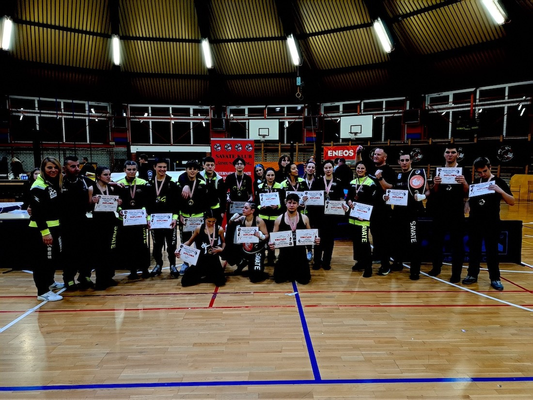 Uspešen zaključek leta 2023 za Savate klub Domžale