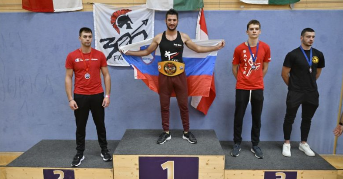 Žan Šubelj osvojil naslov svetovnega klubskega prvaka v Weizu, Avstrija