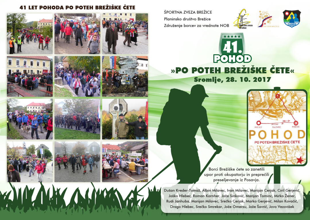 41. POHOD PO POTEH BREŽIŠKE ČETE