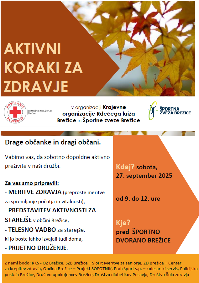 Aktivni koraki za zdravje