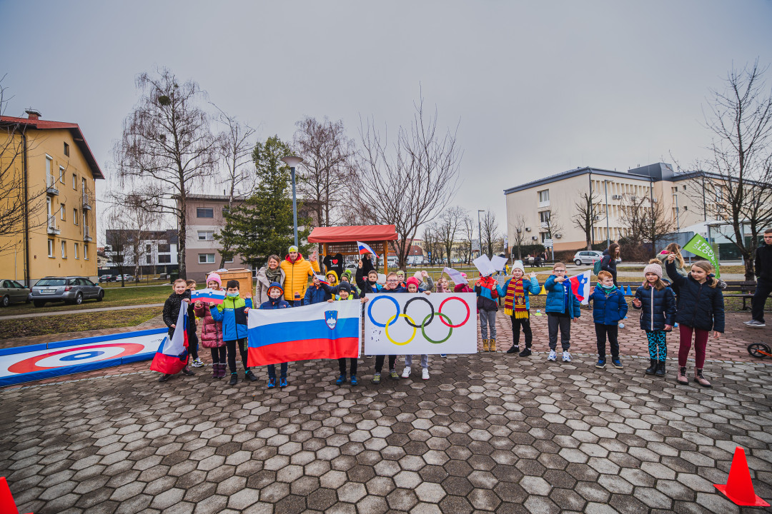 Brežice v znamenju olimpijskih iger Peking 2022