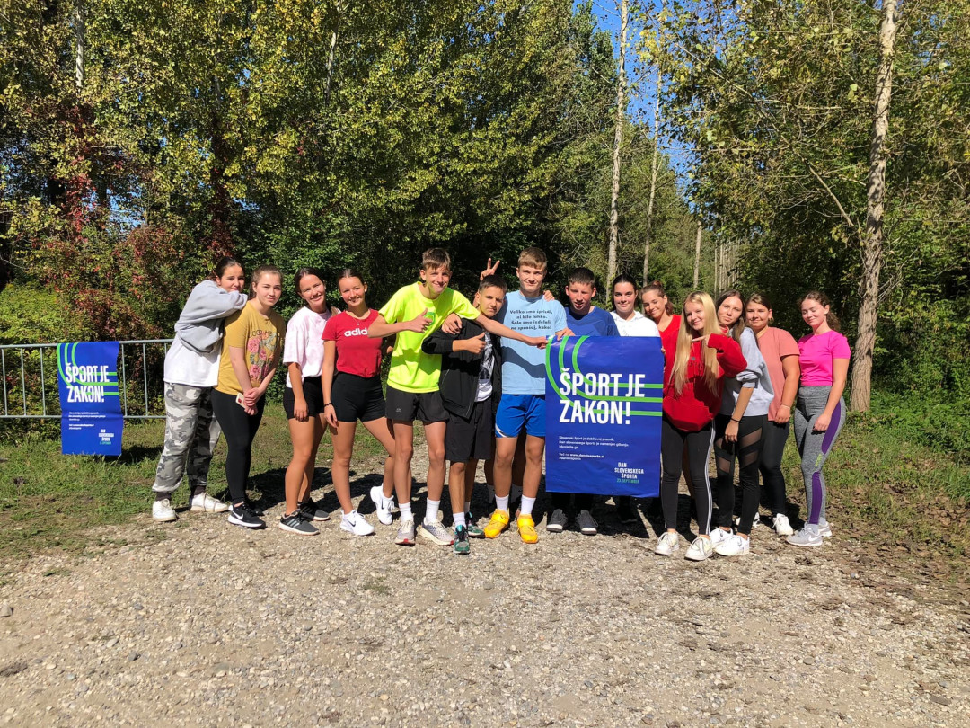 Dan slovenskega športa obeležilo več kot 1500 tekačev