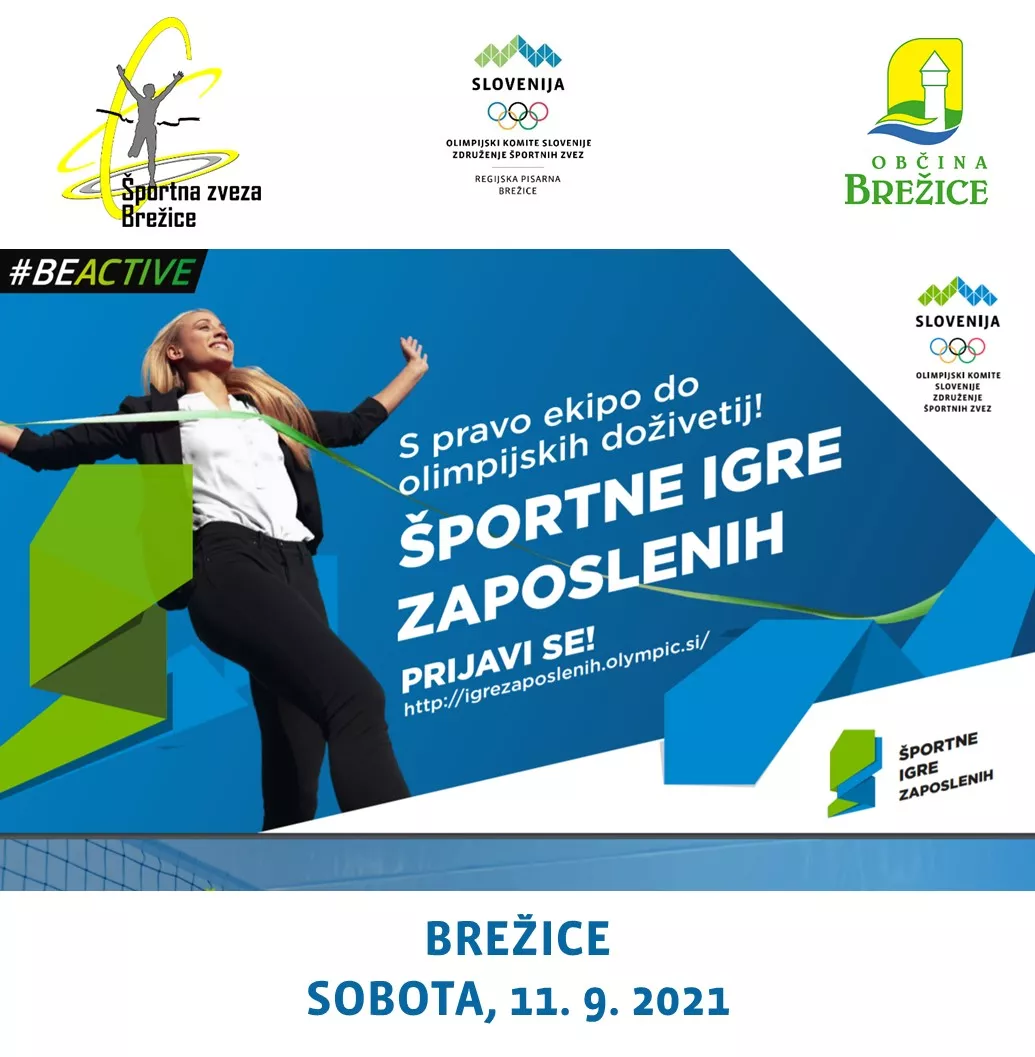 Razpis: Športne igre zaposlenih 2021