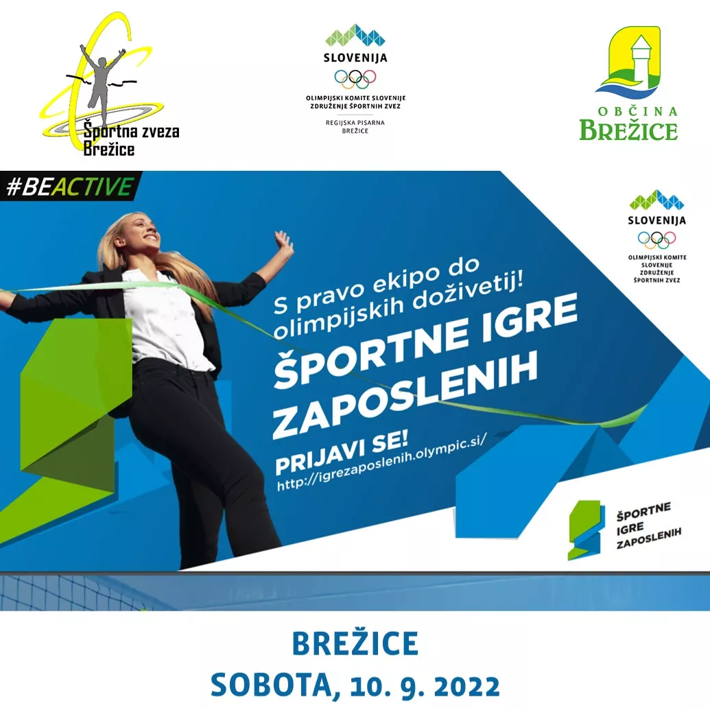 Razpis: Športne igre zaposlenih 2022