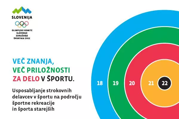 Razpisan program usposabljanja za naziv strokovni delavec 1 - športna rekreacija