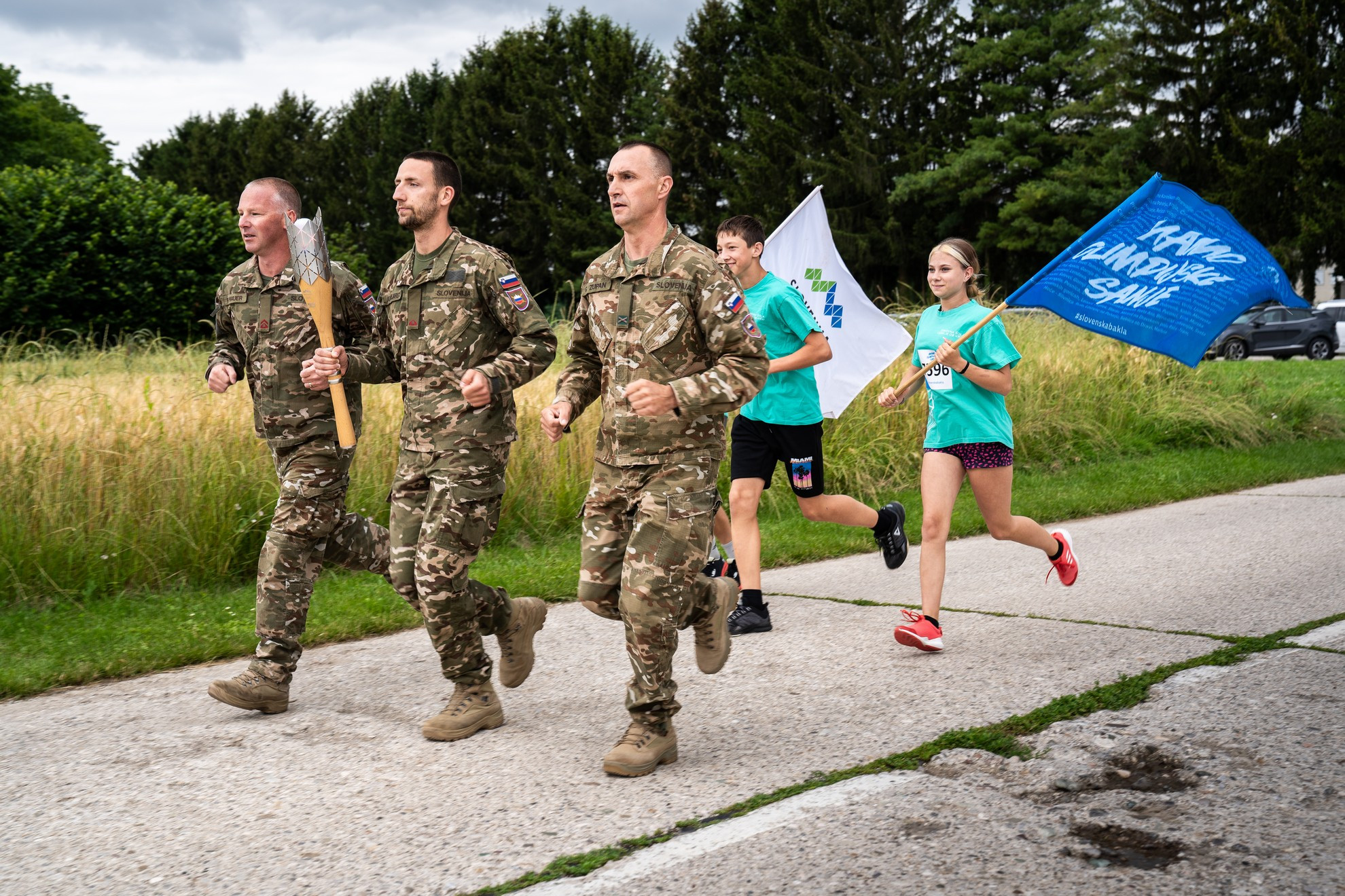 Slovenska bakla v občini Brežice 2024