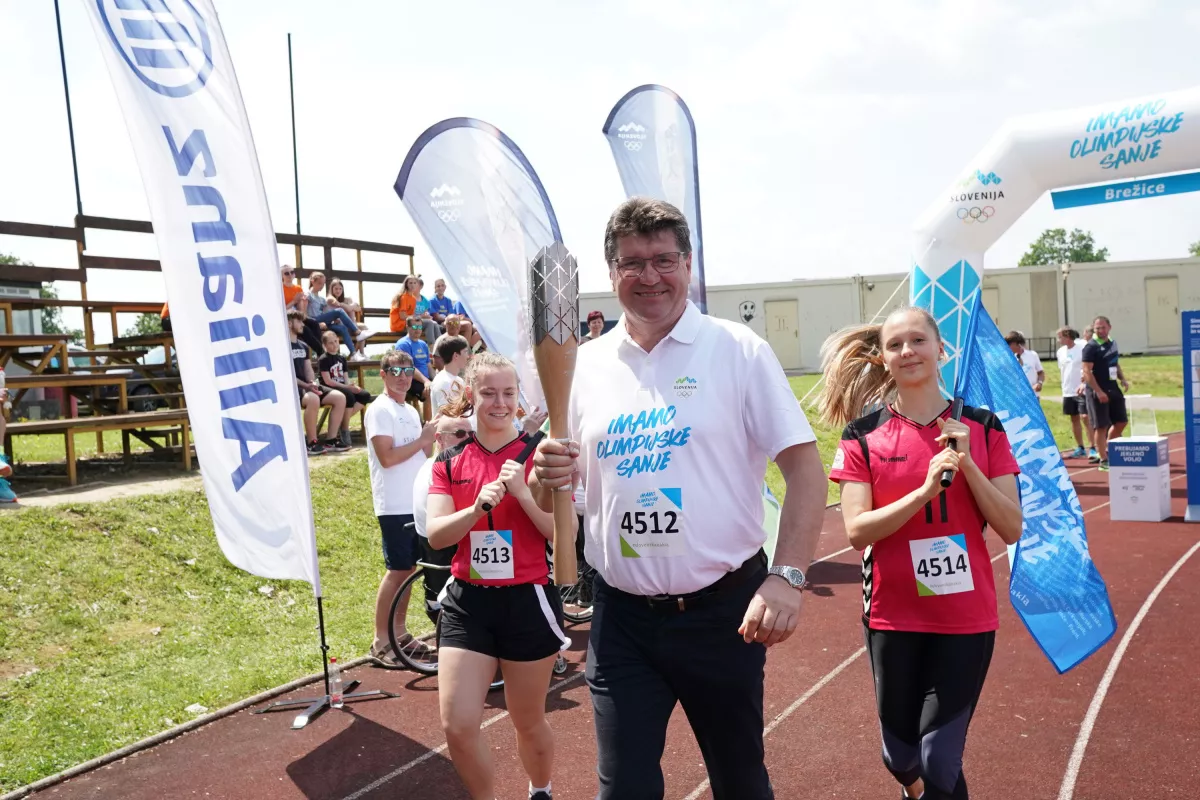 Slovenska bakla v občini Brežice