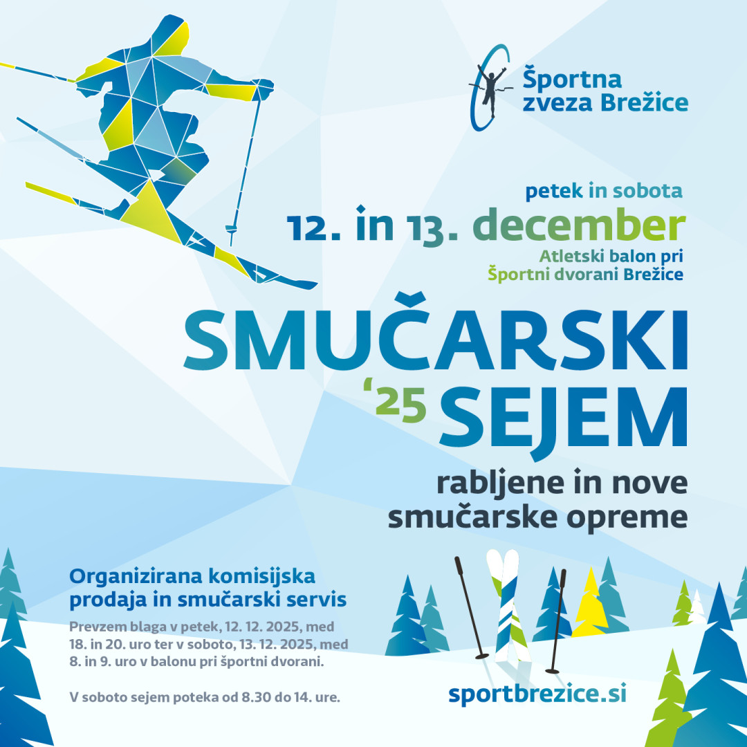 Smučarski sejem v Brežicah 2025