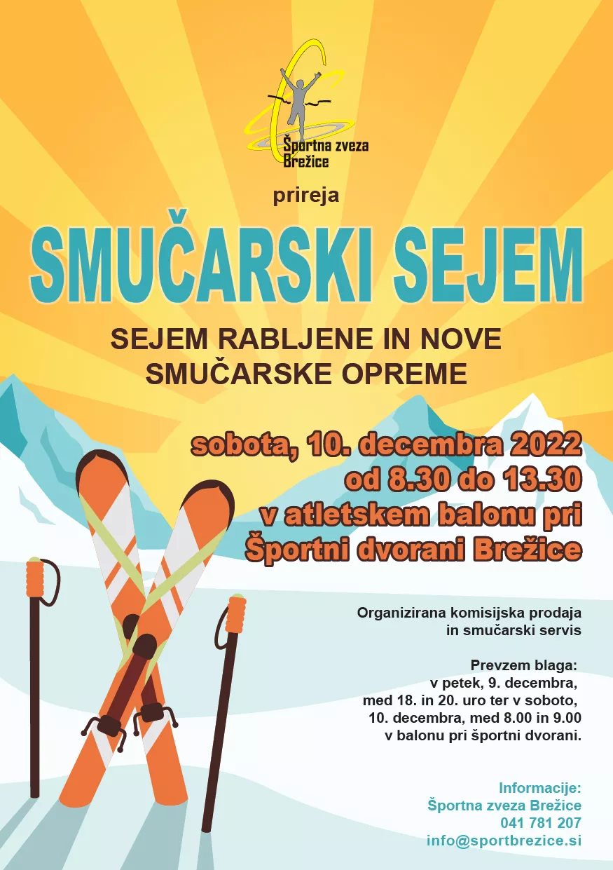 Smučarski sejem v Brežicah