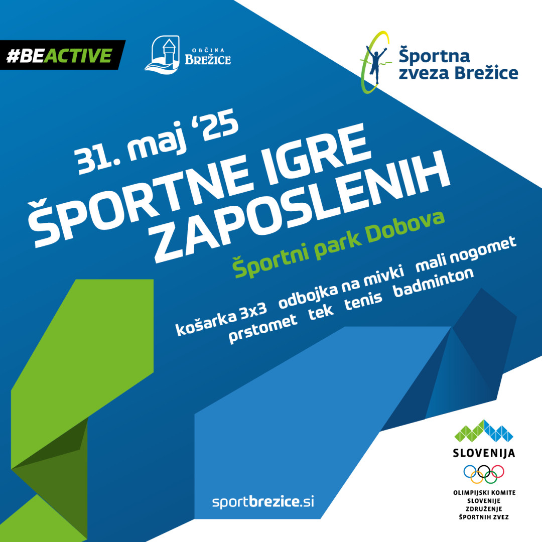 Športne igre zaposlenih 2025