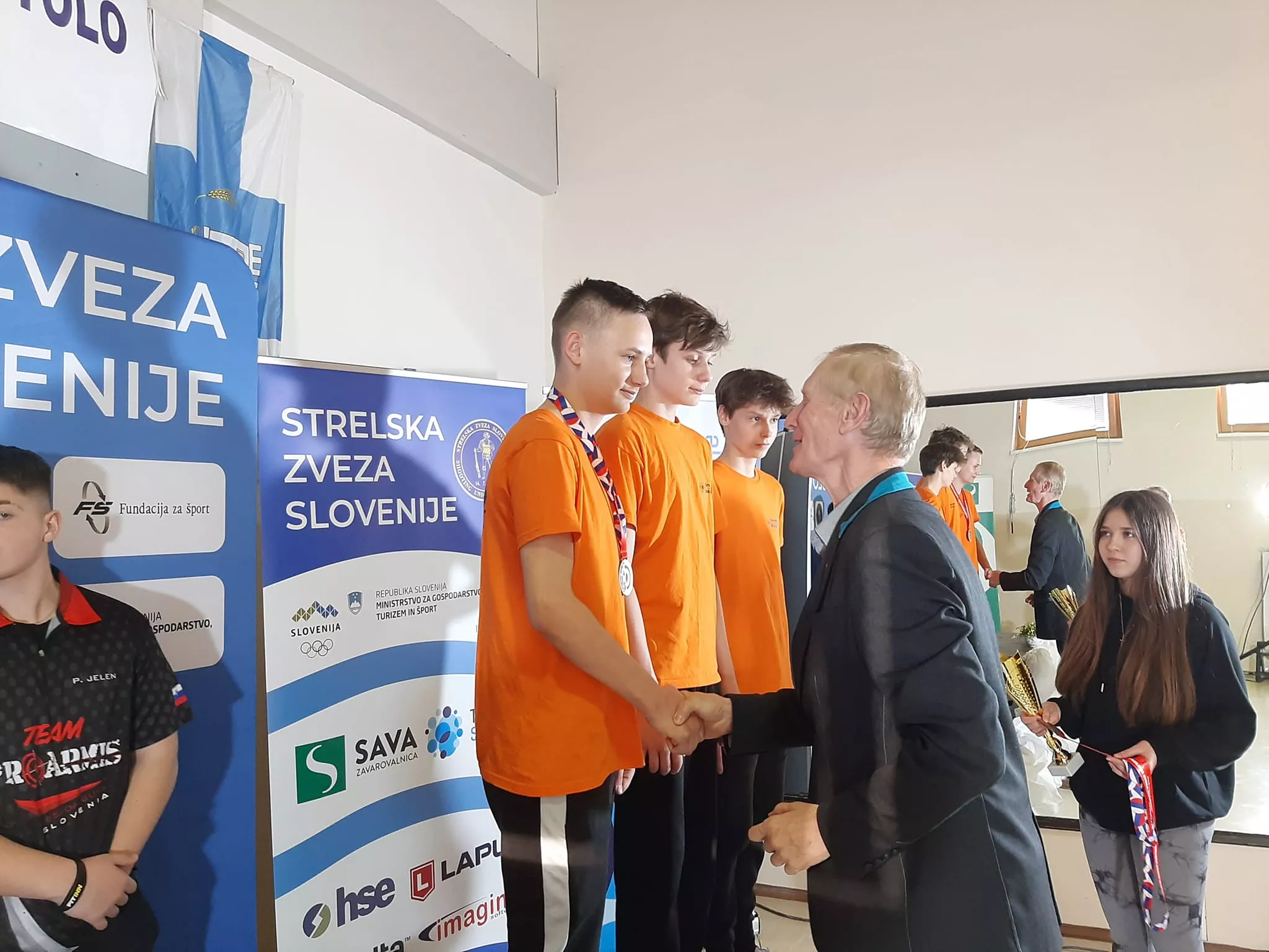 Medalja za starejše dečke na 32. državnem prventsvu!