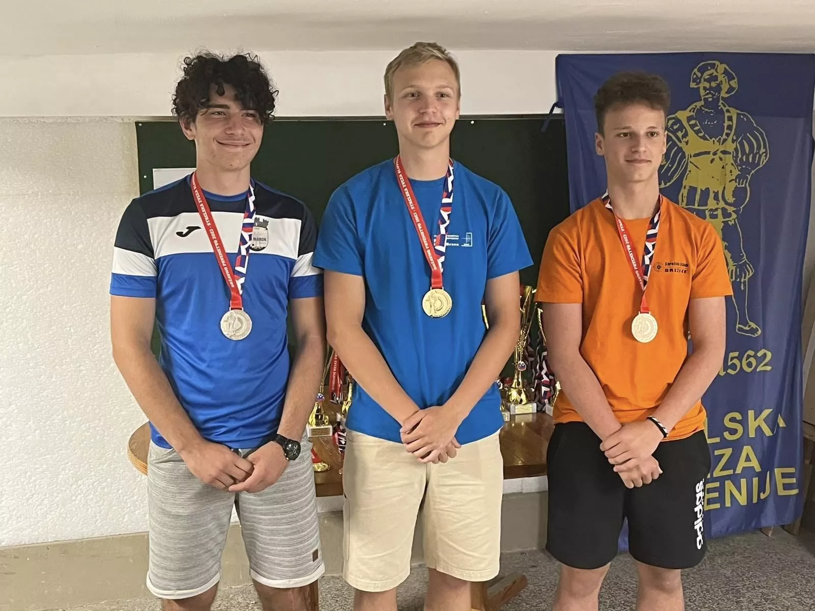 Tri odličja za naše strelce na 33. DP MK pištola 25m!